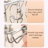 10/20/30 Clips Sock Hanger Clips Circular Design Multi-Clip Underwear Drying Rack Stainless Steel Windproof Garment Holder