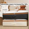 Double Layer Compression Storage Box With Lid For Bedroom Clothes Foldable Dustproof Storage Box Organizing Box