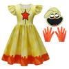 Vestito per Bambina Vestito per Gioco di Ruolo Vestito a Linea A da Bambina Vestito per Feste Vestito per Travestimento