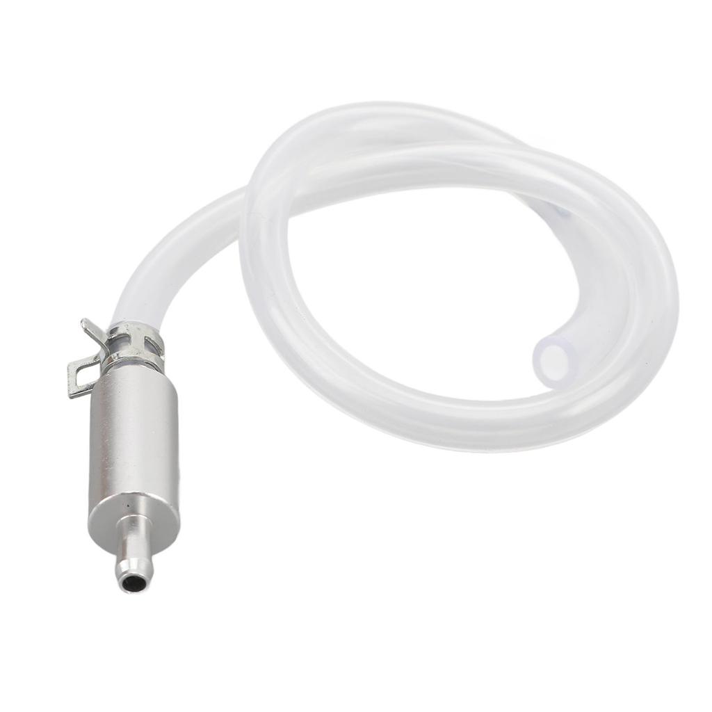 Bremsflüssigkeitsentlüftungsschlauchleitung Aluminium Klar Einweg-Rückschlagventil Schlauch Entlüftungswerkzeugsatz für