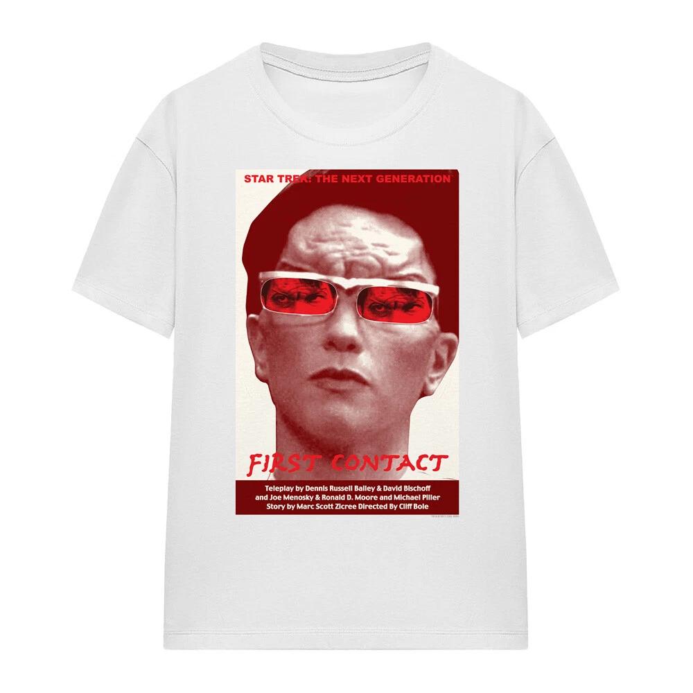 

Star Trek TNG Season 4 Episode 15 Ladies 100% Cotton T-shirt Mens Tees Top S-2XL, White 4XL