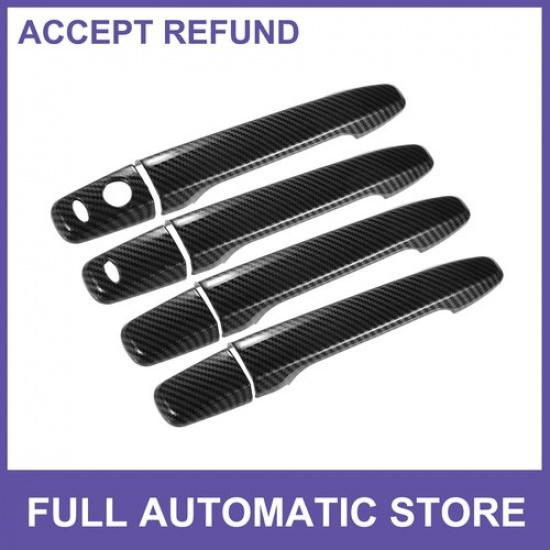 

Left Right Door Handle Cover w Keyless Hole FOUR for Mitsubishi Outlander