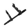 Motorcycle Camera Mount Kit Fit for Insta360 X5 Action Camera 4.9FT Double Clamp Handlebar Selfie Stick Extension Pole