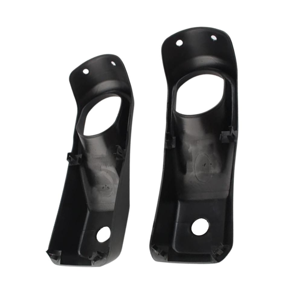 2pcs Car Front Bumper Fog Light Cover Frame Lights Protection Shell for Jeep Wrangler JL 2018 2019 2020 2021 2022