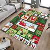 1PC Christmas, Ornaments Extra Large Non Slip Floor Carpet, Office, Family, Bedroom Large Area Rug Indoor Rugs, Vibrant Colors