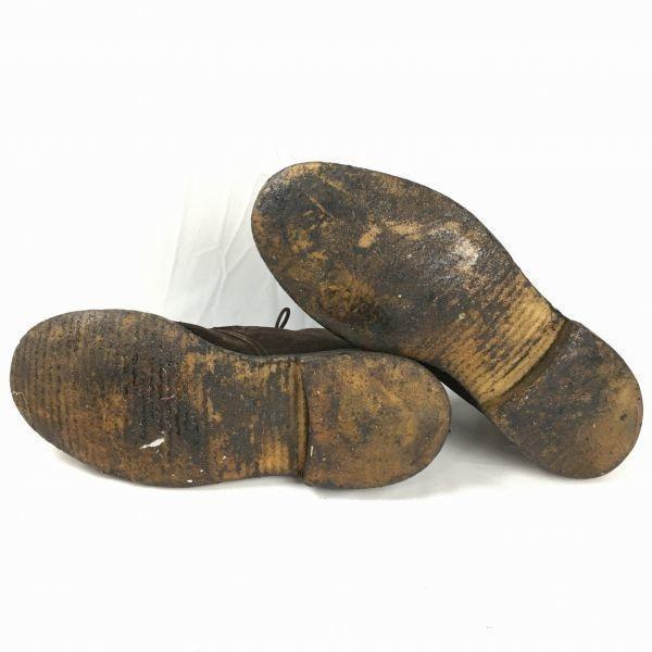 Church’s Suede Chukka Boots Size 7G Approx. 25.5 Dark Brown Crepe Sole Men’s(USED)