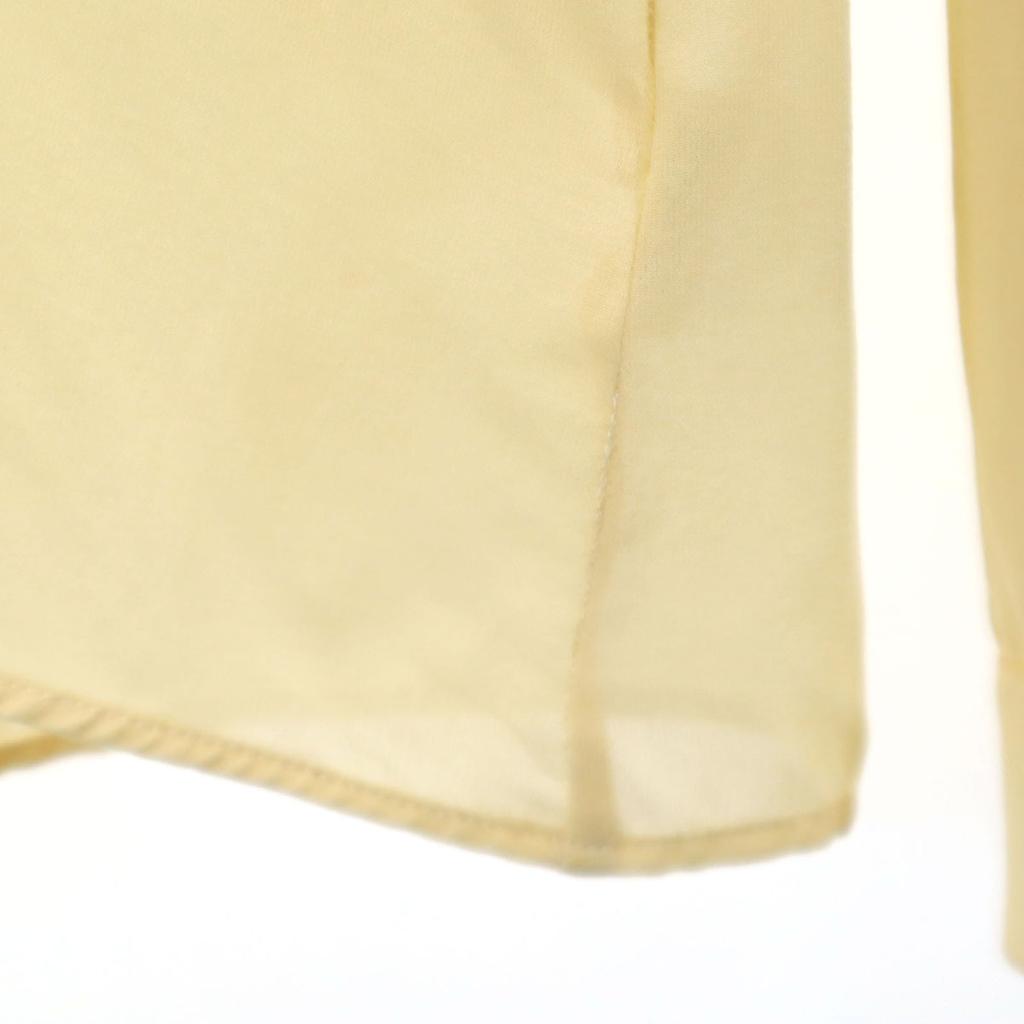 GIORGIO ARMANI 80s 90s Made in Italy 100% Silk Old Long sleeve Two-piece set blouse Women Used