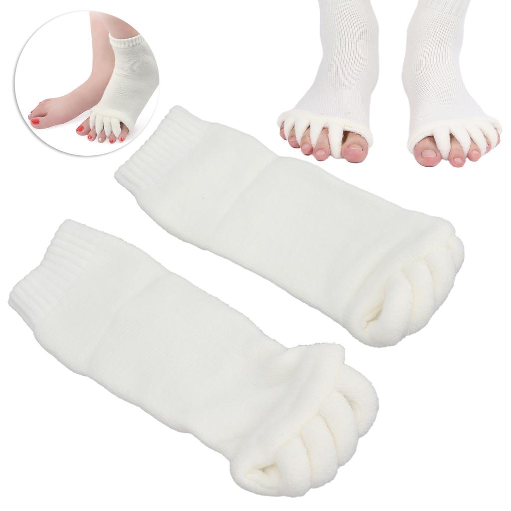 Professional Five Toe Separator Socks Pain Relief Portable Soft Elastic Gym Sports Socks