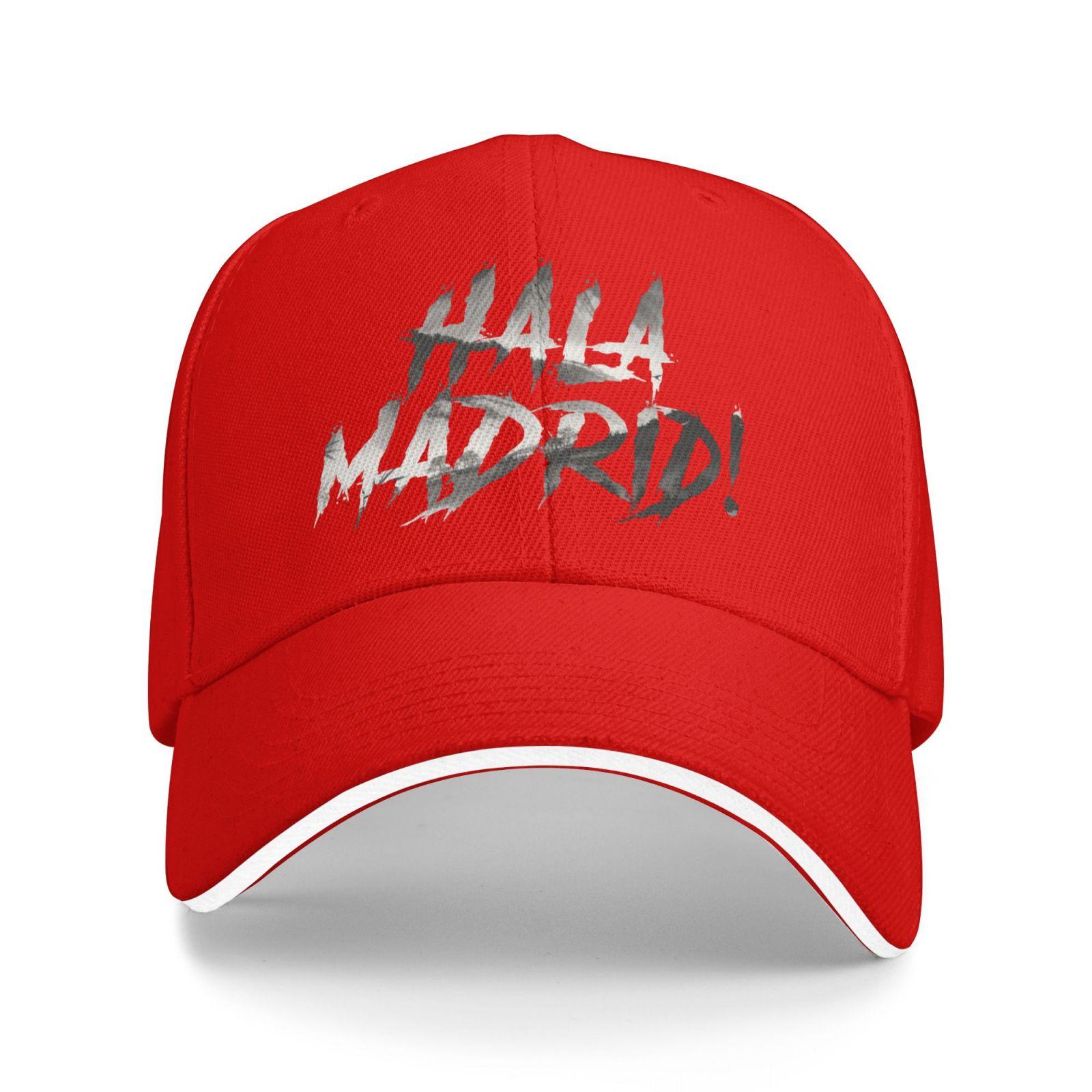 

Кепка Бейсболка с принтом Hala Madrid Мягкая Унисекс Шляпа Веселые Шляпы Солнцезащитная Кепка Аниме Мужская Бейсболка Женская Регулируемая Кепка Snapback Шляпы для Гольфа