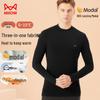 Men's 60S Cotton Modal Semi-High Collar Long Sleeve Base Layer