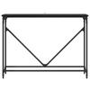 Console Table Black Oak Effect 102 X 23 X 75 Cm