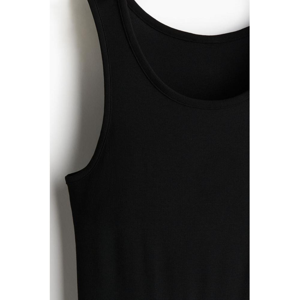 H M tHerMolite Regular Fit Vest Top Black