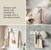 Umbra STICKS MULTI HOOK Wall Storage Wall Hanger Hook, White,