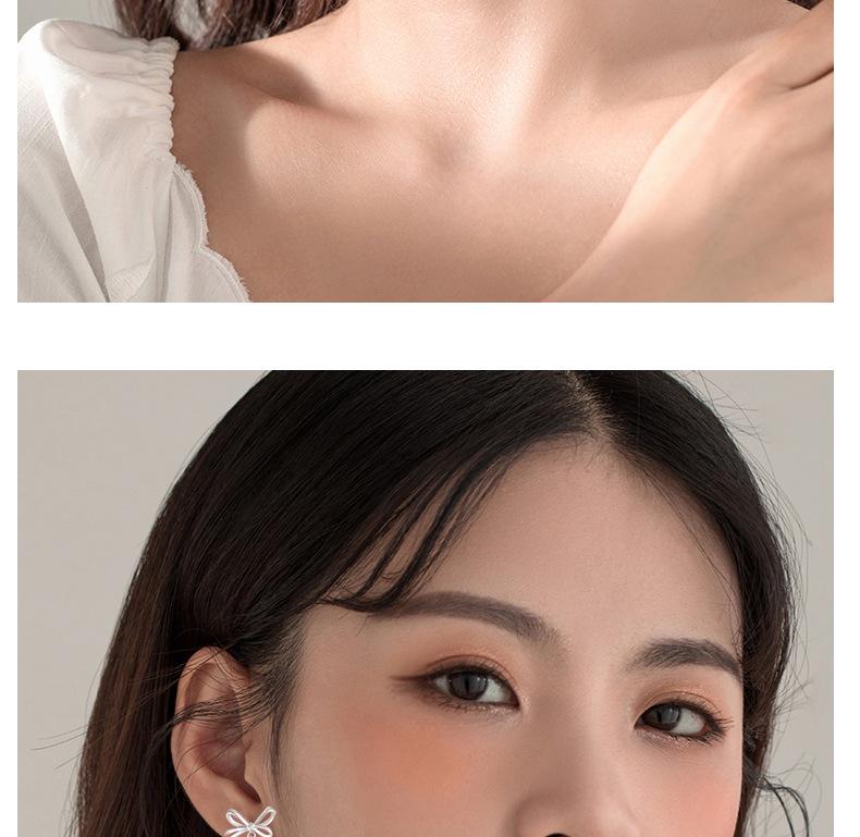 S925 Sterling Silver Bowknot Diamond Inlaid Long Tassel Earrings - Luxurious, Versatile Fashion Accessories for Women