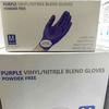 100PCS plastic disposable nitrile gloves mixed nitrile gloves thickened food grade composite nitrile protective gloves