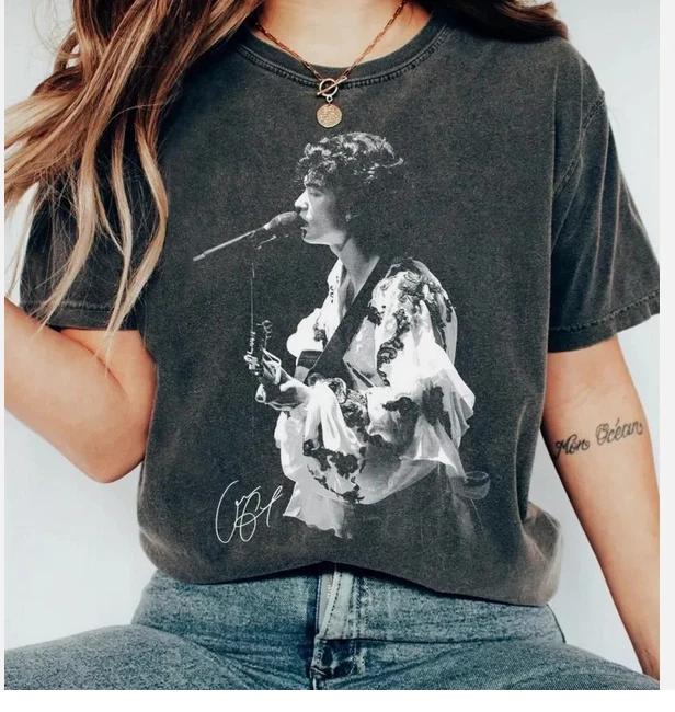 Conan Gray Wishbone World Tour 2026 dark heather color shirt S