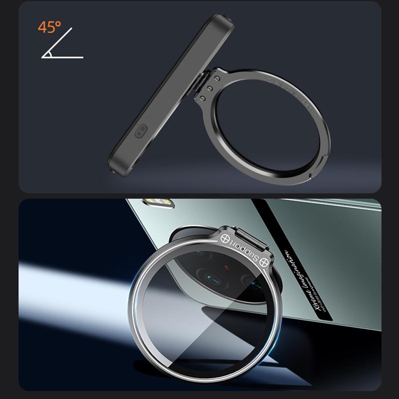 For Vivo X90 Pro 5G Case Slim-Fit TPU+PC Cover with Lens Kickstand