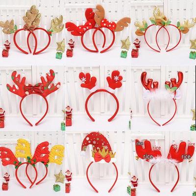 Luminous Christmas Antler Headband for Children & Adults