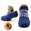 Plus Size Fall and Winter Floor Socks Home Warm Women's Men's Snow Socks Slippers Women's Non-slip Yoga Socks Sleep Carpet