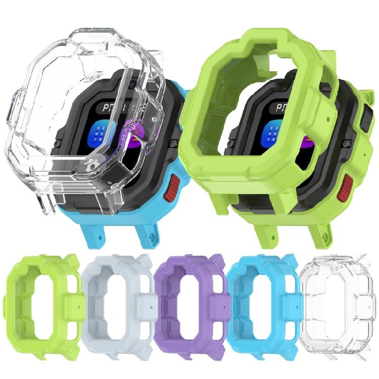 Scratchproof TPU Bumper Case Smartwatch Protector Kids Friendly Hollowed Design for TickTalk 5 Children's Watch