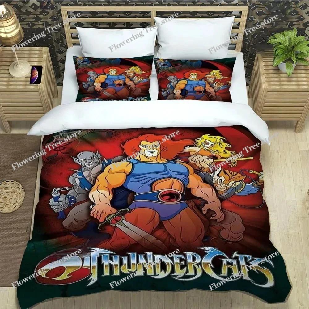 3D Printing Thundercats Bedding Set Cartoon & Animation Quilt Cover Single Twin Full Queen King Size Aldult Kid Bedroom Duvetcov