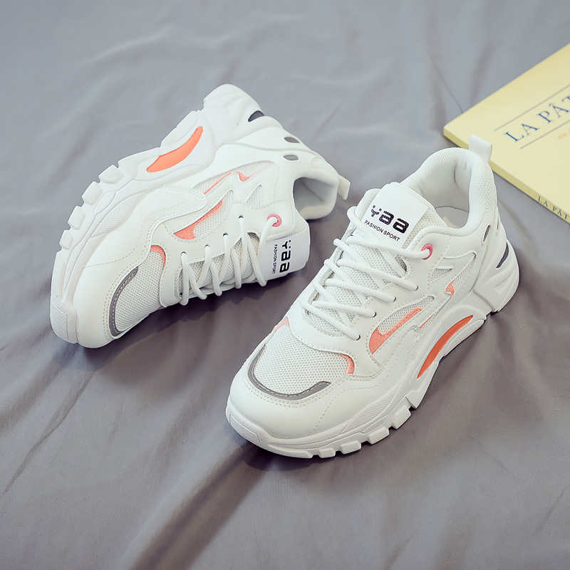 Big Sole Round Nose Platform Woman Platform Heeled Shoes High Heel Boots Women Sneakers Sport Runing Sunny Ternis Shooes