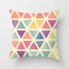 Car Living Room Sofa Cushion Cover Luxury Home Decoration Pillow Cover Rainbow Geometric Aesthetic Cushion Cover