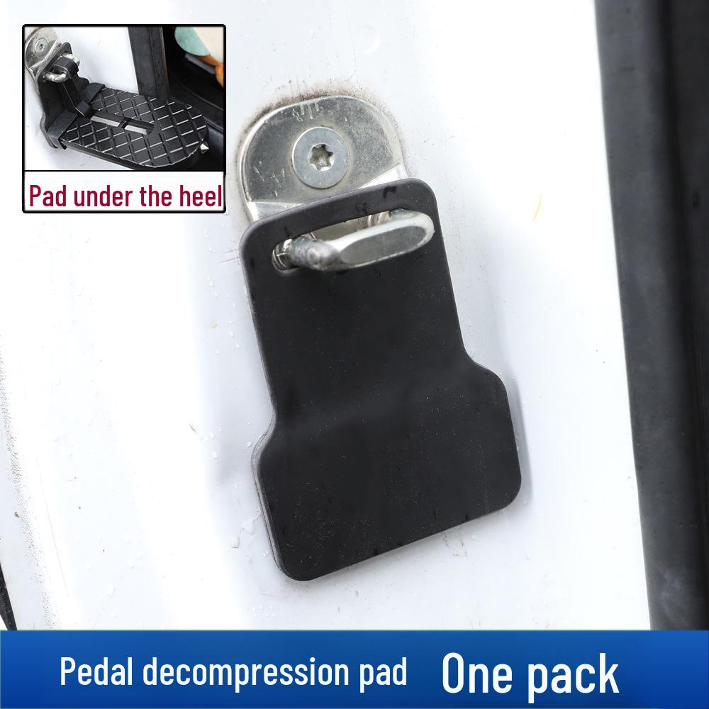 Car Modification Aluminum Alloy Pedals: Door & Roof Options