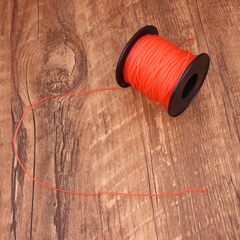 NEW 50M/Roll Red Marking Construction Line Mason Line Gardening Crafting Wire Camping Climbing Camping Rope Hiking Clothesline