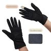 Women's Summer UV Protection Polka Dot Touchscreen Gloves - Non-Slip, All-Cotton for Driving and Cycling