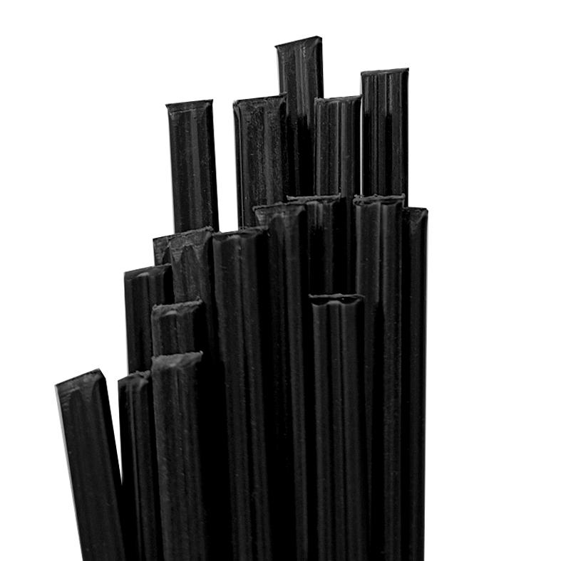 Professional Black PP Plastic Welding Rods for Car Bumper Repair Pack of 20pcs