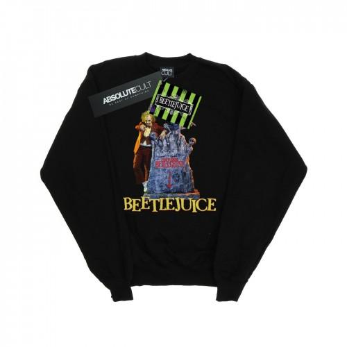 Beetlejuice Mens Here Lies Sweatshirt