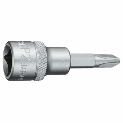 Tone HP3H-P2 Driver Bit Socket, 9.5mm (3/8") Drive, No. 2 Phillips