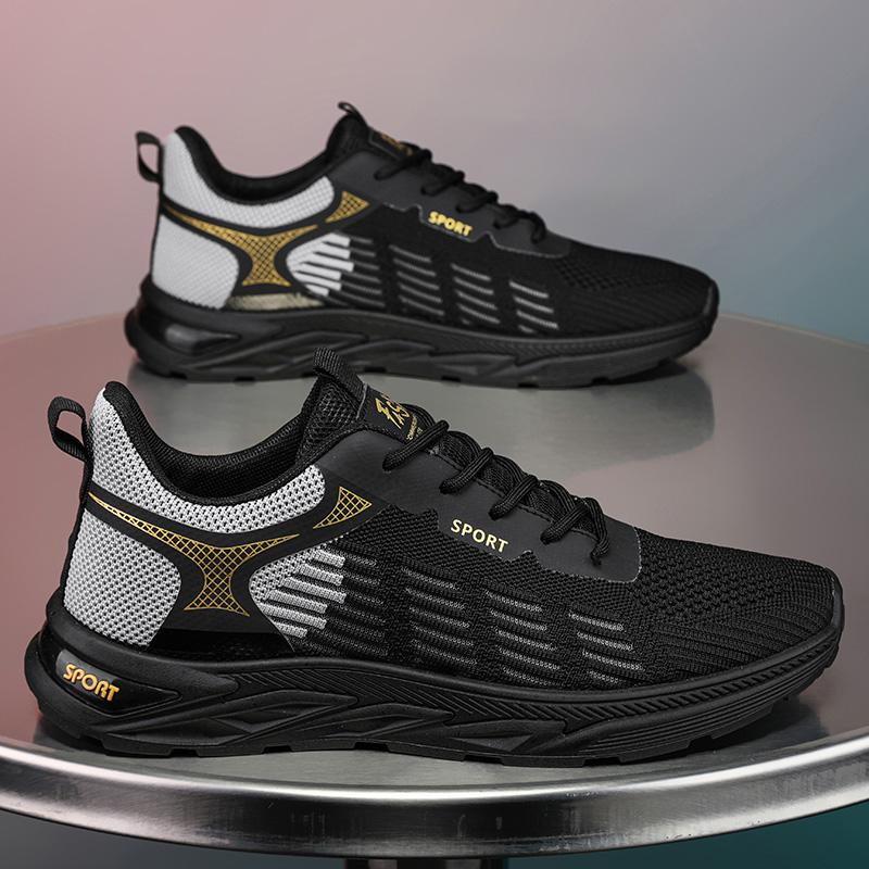 Mens Lightweight Casual Sneakers Breathable Chunky Sole Male Carbon Plate Marathon Sports Running Shoes Athletic Nonskid