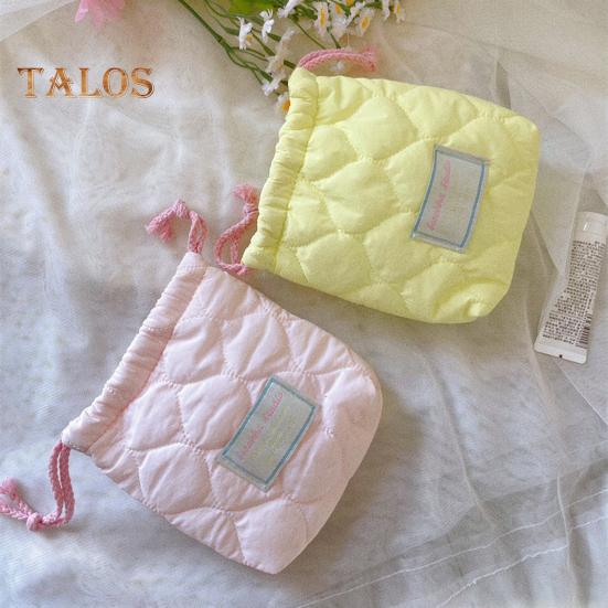 Drawstring Storage Bag Portable Women Girls Napkin Sanitary Pad Bag Multi-functional Travel Organizer Pouch Small Coins Purse
