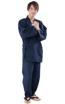 Slub-Webart Samue für alle Jahreszeiten [Aiai] Herren (LL, Marine)