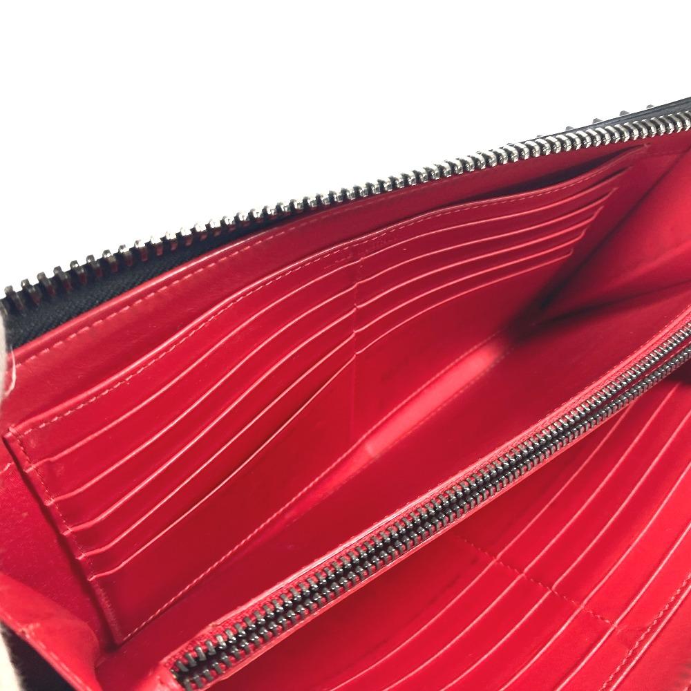 Christian Louboutin 1165043 Hand Bag PANETTONE Studded travel case Long Wallet