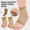 Sports Pressurized Winding Strap Ankle Protection Outdoor Sports Cycling Badminton Soft Elastic Pressurized Fixed Ankle Protection