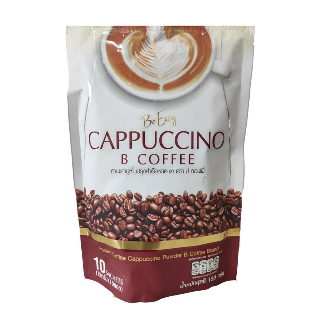 

Кофе Be Easy Cappuccino B Быстрый энергетический напиток Мгновенная диета для похудения (10 пакетиков)