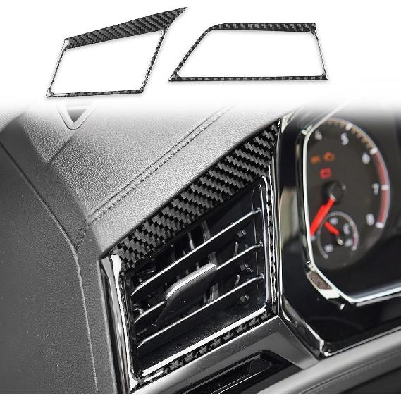 Durable Carbon Fiber Compatible with Volkswagen VW Jetta A7 2019-2025 2020 2021 2022 2023 2024 Accessories Car Gear Shift Control Anti-Scratch Panel