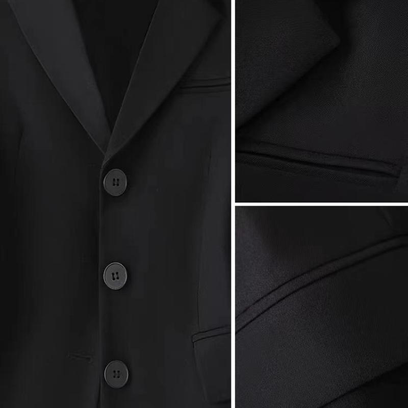 Plus size mulheres blazers jaquetas trabalho senhora do escritório moda terno fino único breasted negócios feminino blazer casacos formais S-XL