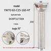 45°-75° CNC V-Shaped Dovetail Groove Milling Cutter with Inner Hole