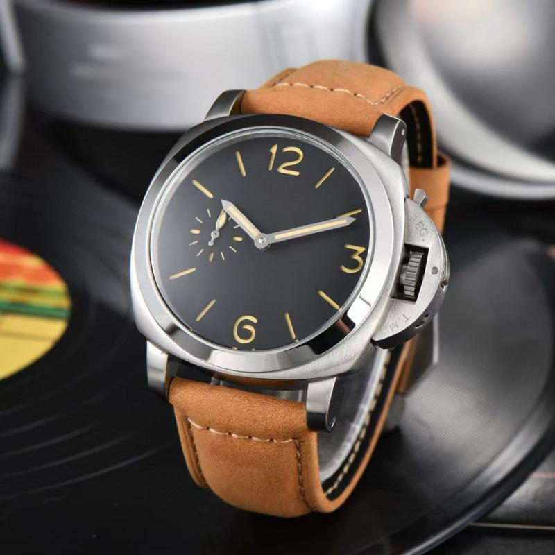 Men's Luxury Carbon Fiber Sports Watch - Sea Buckthorn Dial, Lumino Series, Fully Automatic Mechanical