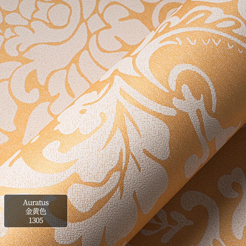 Netkané samolepicí tapety Evropský styl Velký květ Svislý pruh Domácí dekorace Tapeta Samolepicí