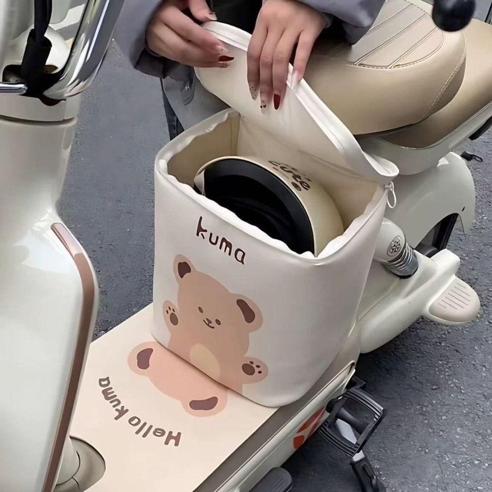 Cartoon Electric Vehicles Storage Bag Large Capacity Mountain Bike Bag Stroller