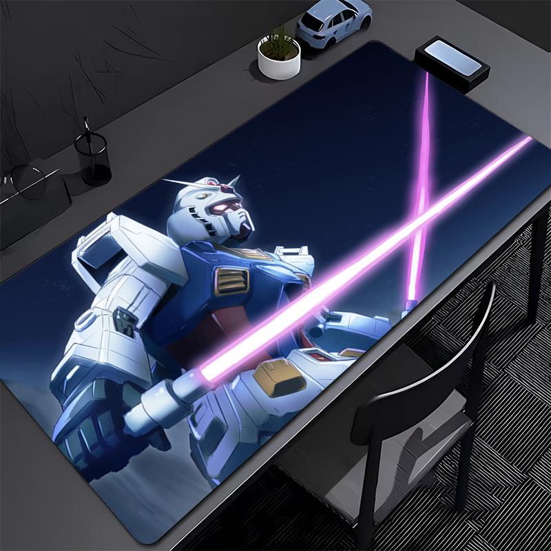 Mechanical Warrior RX-78-2 Gundam Mouse Pad Big Size Desk Mat Keyboard Desk Mat Gaming Mouse Pad Computer Accessories Mousepad