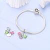 Charms Copper Fat-Burning Meal Coffee Green Apple Pendant Fit Charms Plata Original Bracelet Bead Women Jewellery Making