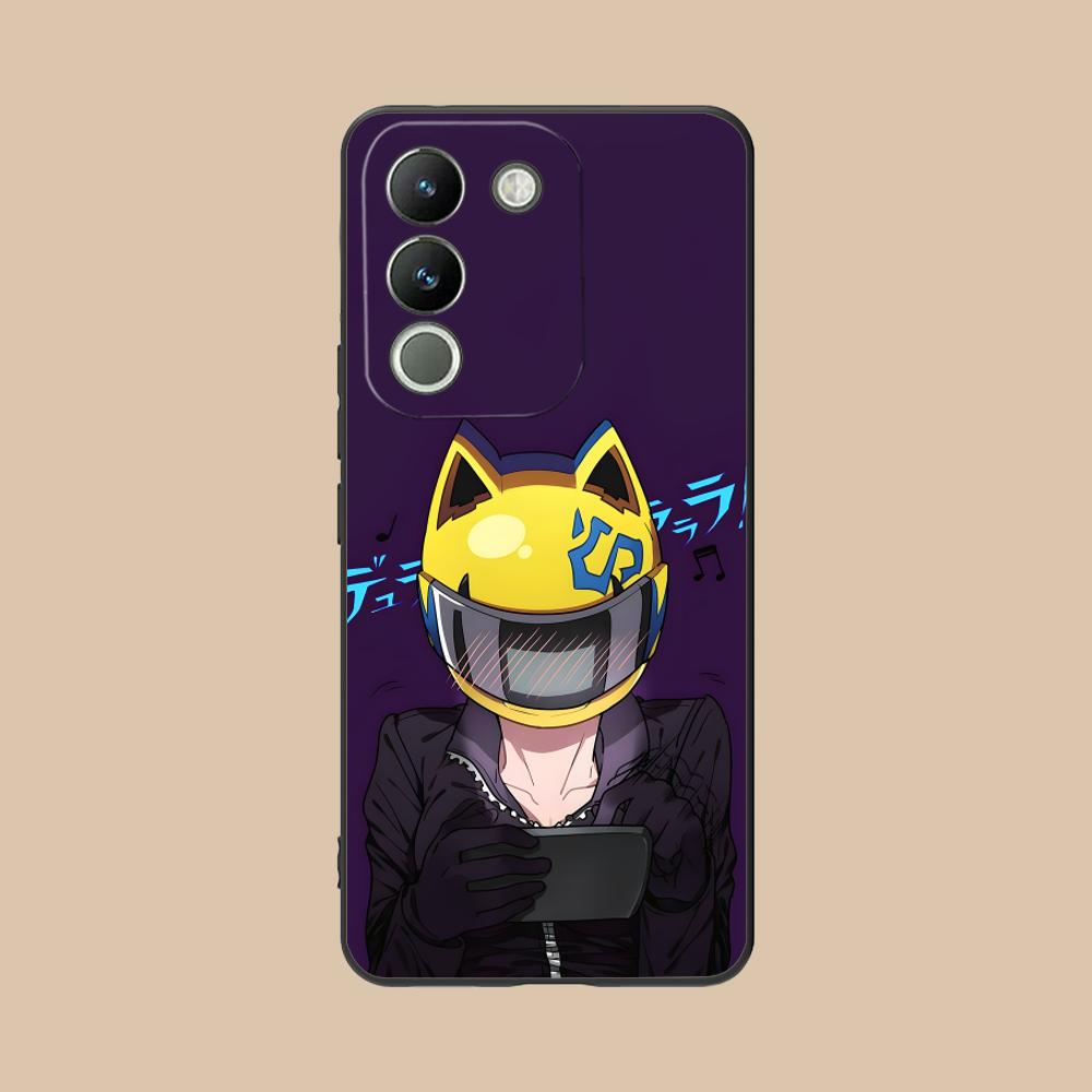 

Anime Durarara Phone Case for VIVO Y77 76 75 74 73 72 58 56 55 51 50 38 36 Y19 Y18 Y03 Y01 5G Soft TPU Shockproof Cover vivo Y01