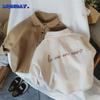 Boys Cotton Loose Long Sleeve Shirt Summer Thin Breathable Fashion Top Casual Jacket For Kids