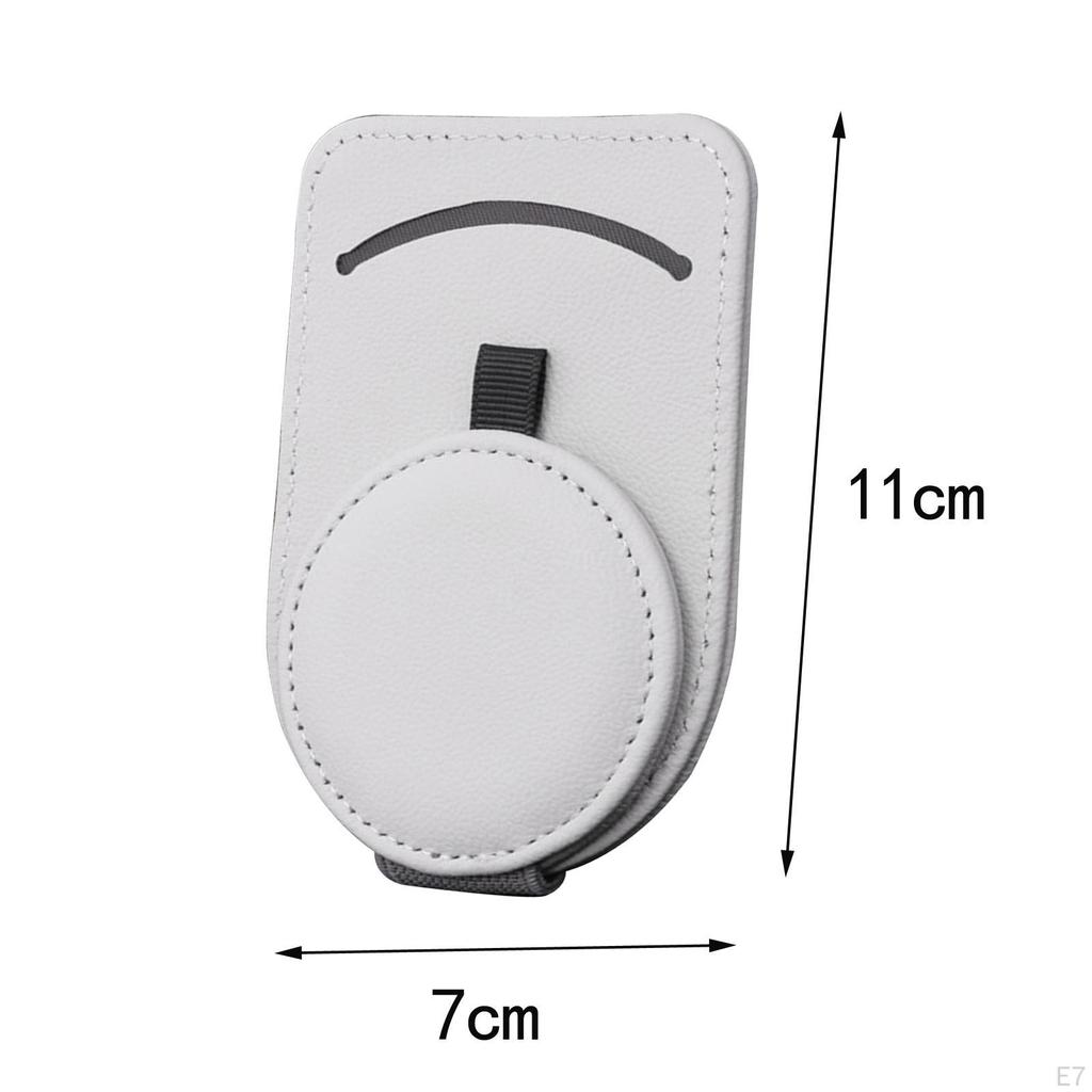 Auto Glasses Holder Clip Storage with Ticket Visor Accessory Durable